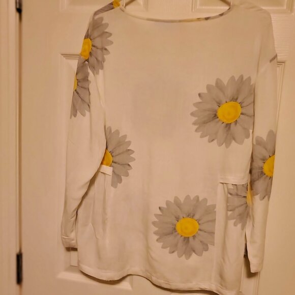 MissLook Daisy Boho Cotton Blend Blouse Top - Picture 3 of 9